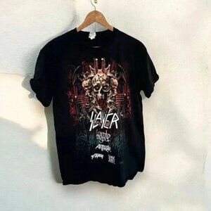 Slayer band tee goth punk rock y2k M